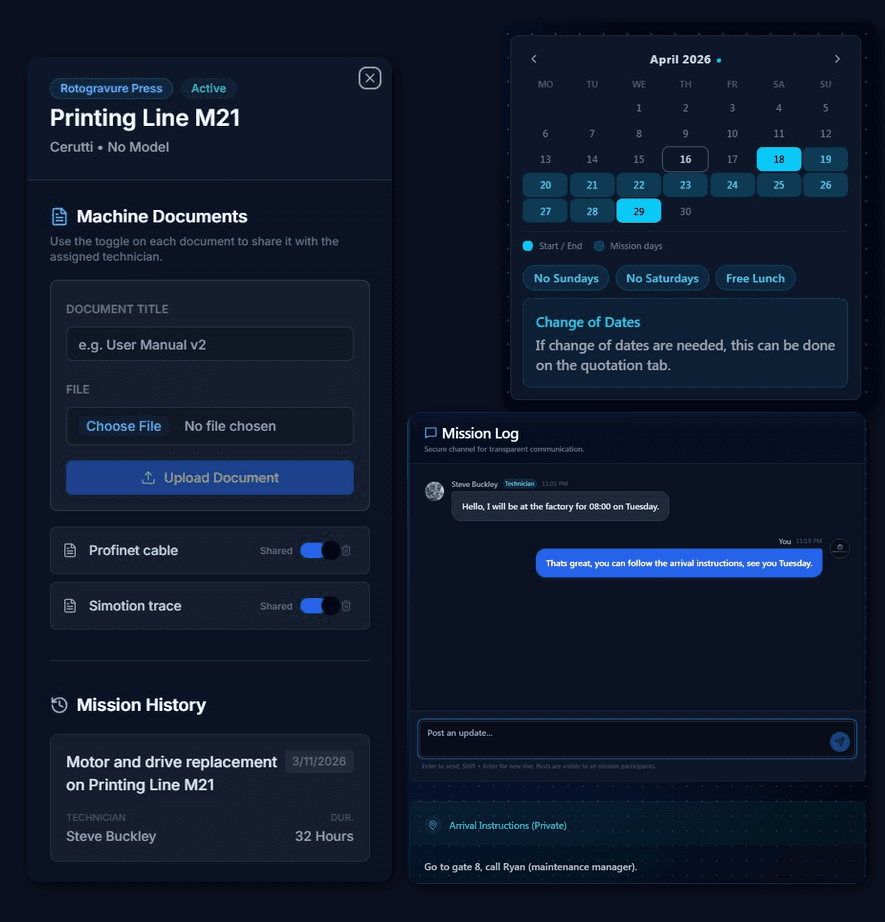 Discuss everything, share documents